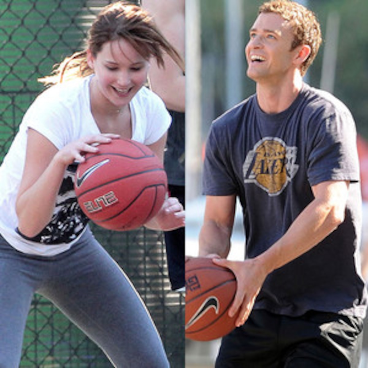 March Madness See J Law And Other Stars Play Hoops E News Uk